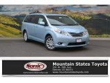 2016 Sky Blue Pearl Toyota Sienna XLE Premium AWD #113847229