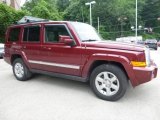 Red Rock Pearl Jeep Commander in 2007