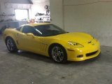 2010 Chevrolet Corvette Grand Sport Coupe Front 3/4 View