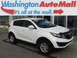 2011 Clear White Kia Sportage LX AWD #113940437