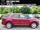 2017 Ruby Red Ford Explorer XLT 4WD #113940413