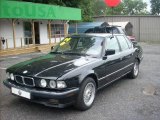 Jet Black BMW 7 Series in 1994