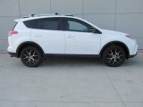 Super White Toyota RAV4 in 2016