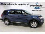 2016 Blue Jeans Metallic Ford Explorer XLT 4WD #114016426