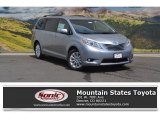 2016 Silver Sky Metallic Toyota Sienna XLE Premium AWD #114049714