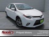 2016 Super White Toyota Corolla LE Plus #114049915