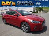 2017 Red Hyundai Elantra Limited #114050047