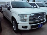 White Platinum Ford F150 in 2016