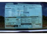 2017 Chevrolet Impala LS Window Sticker