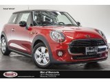 2016 Blazing Red Metallic Mini Hardtop Cooper 2 Door #114049928