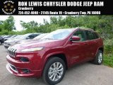 Deep Cherry Red Crystal Pearl Jeep Cherokee in 2016