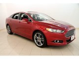 2014 Ruby Red Ford Fusion Titanium AWD #114079156