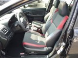 2017 Subaru WRX STI Limited Carbon Black Interior