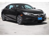 2016 Crystal Black Pearl Honda Civic LX-P Coupe #114109674