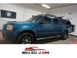 2004 Electric Blue Metallic Nissan Frontier XE V6 Crew Cab 4x4 #114163926