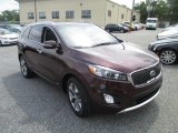 2017 Kia Sorento SX V6 AWD Front 3/4 View