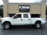 2015 Oxford White Ford F350 Super Duty XLT Crew Cab 4x4 #114176326