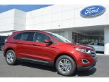 Ruby Red Ford Edge in 2016