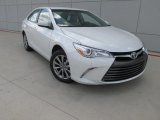 2017 Blizzard White Pearl Toyota Camry XLE #114191739