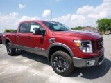 2016 Cayenne Red Nissan TITAN XD PRO-4X Crew Cab 4x4 #114191861