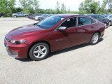 2016 Butte Red Metallic Chevrolet Malibu LS #114216717