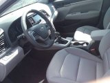 2017 Hyundai Elantra Eco Gray Interior