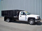 2007 Summit White Chevrolet Silverado 3500HD Regular Cab Chassis Dump Truck #11407802