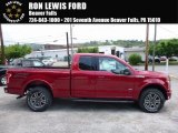 2016 Ruby Red Ford F150 XLT SuperCab 4x4 #114243354