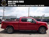 2016 Ruby Red Ford F150 XLT SuperCab 4x4 #114243353