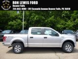 2016 Ingot Silver Ford F150 XL SuperCrew 4x4 #114243351