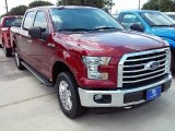 2016 Ruby Red Ford F150 XLT SuperCrew 4x4 #114243241
