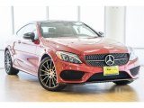 designo Cardinal Red Metallic Mercedes-Benz C in 2017