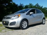 2013 Bright Silver Kia Rio EX 5-Door #114301581