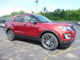 Ruby Red Ford Explorer in 2017
