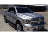 2014 Bright Silver Metallic Ram 1500 Laramie Crew Cab 4x4 #114301190