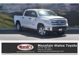 2016 Super White Toyota Tundra SR5 CrewMax 4x4 #114326392