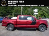 2016 Ruby Red Ford F150 Lariat SuperCrew 4x4 #114326563