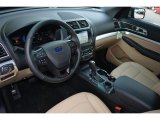 2017 Ford Explorer XLT Medium Light Camel Interior