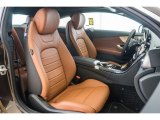 2017 Mercedes-Benz C 300 Coupe Saddle Brown/Black Interior