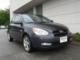 2007 Charcoal Gray Hyundai Accent SE Coupe #11416235