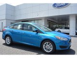 2016 Blue Candy Ford Focus SE Sedan #114354968
