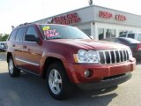 2005 Inferno Red Crystal Pearl Jeep Grand Cherokee Limited 4x4 #11412771