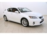 2012 Starfire White Pearl Lexus CT 200h Hybrid Premium #114355053
