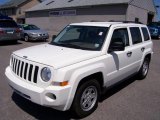 2008 Stone White Clearcoat Jeep Patriot Sport 4x4 #11404786