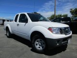 2012 Avalanche White Nissan Frontier S King Cab #114382230