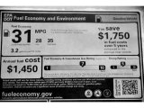 2016 Honda HR-V EX Window Sticker