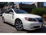 2009 Alberta White Pearl Acura RL 3.7 AWD Sedan #114456372