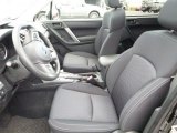 2017 Subaru Forester 2.5i Premium Black Interior