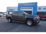 2016 Cyber Gray Metallic Chevrolet Colorado LT Crew Cab #114485496