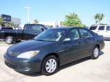 2004 Aspen Green Pearl Toyota Camry LE #11407349